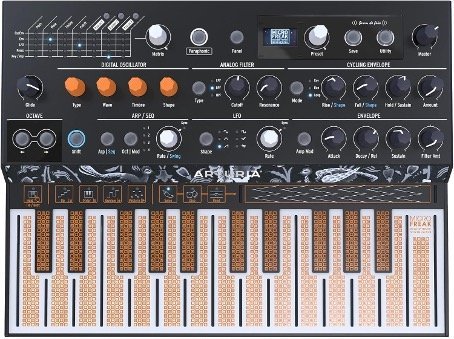 • Best Synthesizer 2025 Under $500: Arturia MicroFreak — multiple engines, playful modulation, arp/seq; extremely creative for the money.