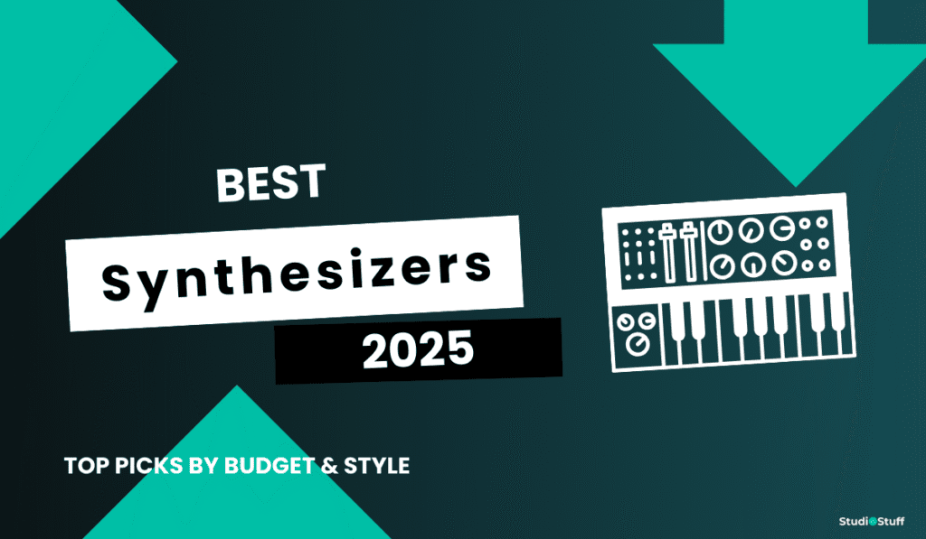 Best Synthesizers 2025 – Featured image (Studiostuff.net)