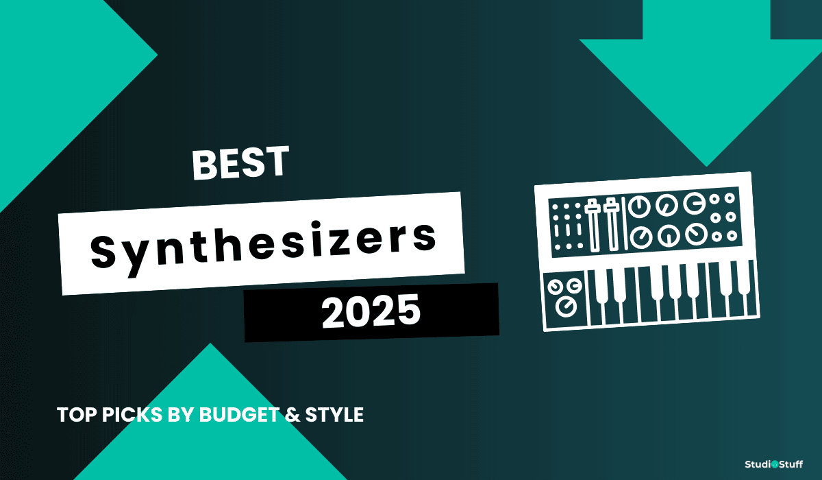 Best Synthesizers 2025 – Featured image (Studiostuff.net)