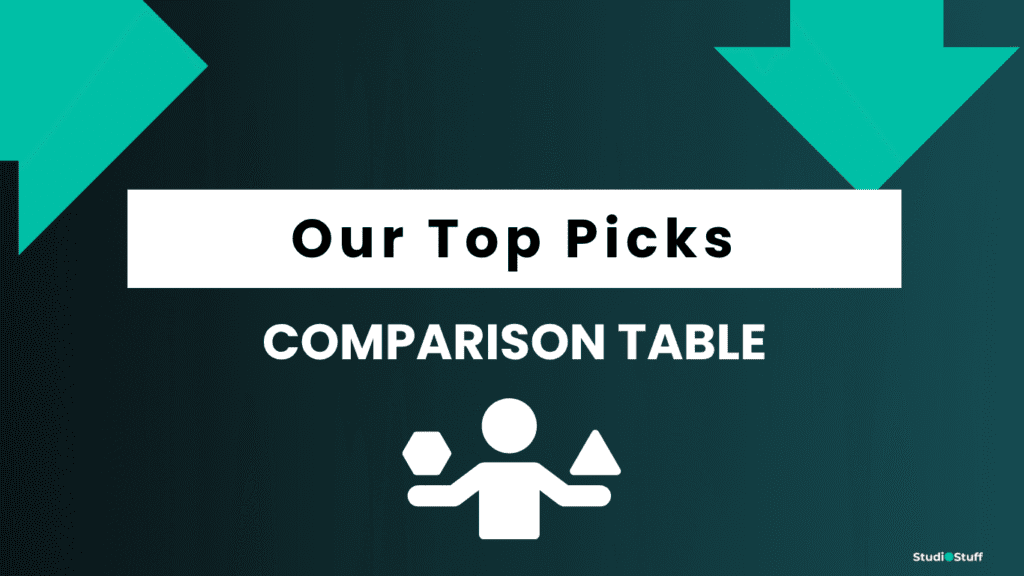 Top Picks Comparison Table