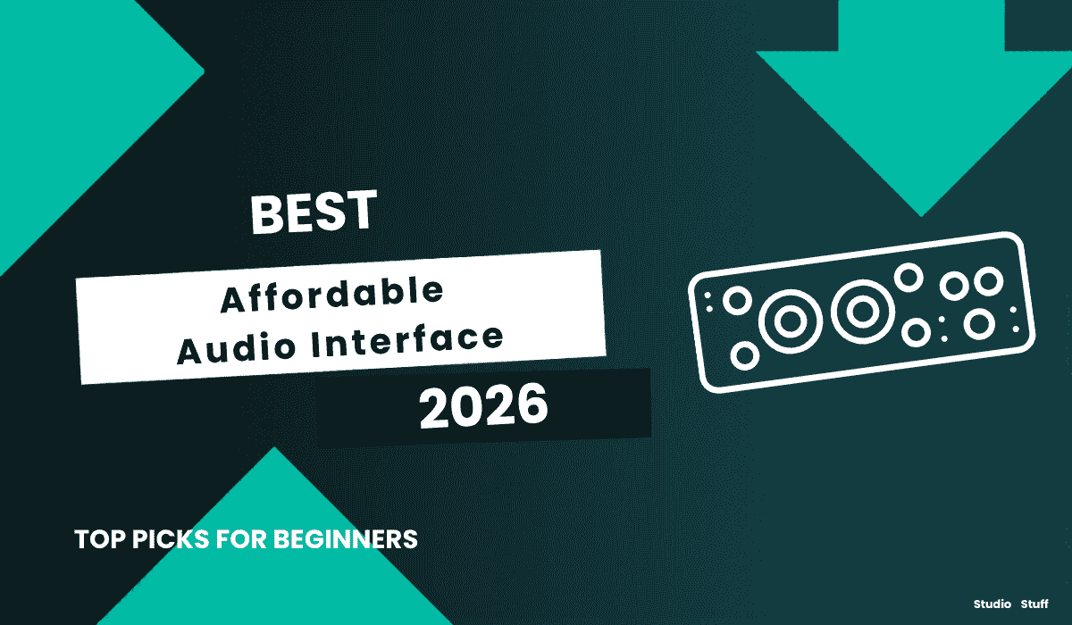 This Photo shows the Featured Image for the article best affordable audio interface.