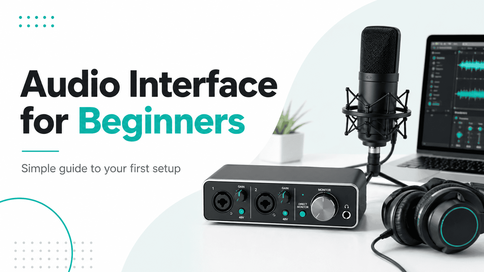 Featured Image audio interface for beginners